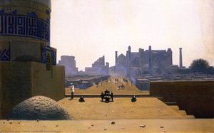 Main Street In Samarkand From The Citadel In The Early Morning — Vasily Vasilevich Vereshchagin