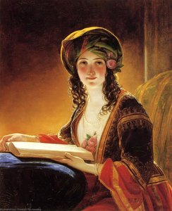 Oriental Woman — Friedrich Ritter Von Amerling