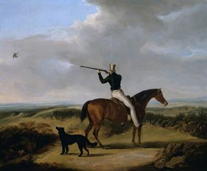 Sir Henry William Paget, 1st Marquess Of Anglesey Shooting Blackcock On Cannock Chase, With His Dog 'nep' — William Henry Davis