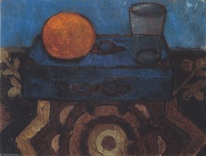 Still Life With Blue Box — Paula Modersohn-becker