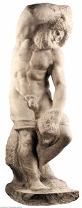 Der Sklave (bearded) — Michelangelo Buonarroti