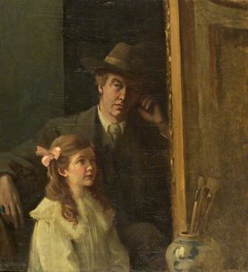 Self Portrait With Rachel Hill — Walford Graham Robertson