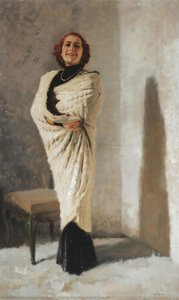 Portrait Of Graziosa Torriani Tomasini — 朱塞佩·恩佐·帕兰蒂
