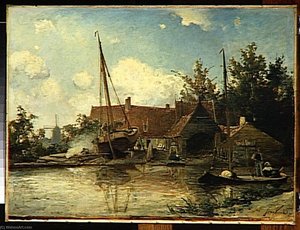 Paysage — Johan Barthold Jongkind