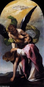 Saint John The Evangelist's Vision Of Jerusalem — Alonzo Cano