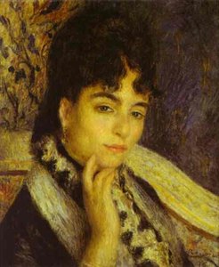 Porträt Von Mme. Alphonse Daudet — Pierre-auguste Renoir