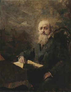 Portrait Of Francesco Mira — Giuseppe Amisani