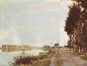Spust V Argenteuillu — Claude Monet