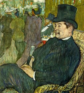M. Delaporte En El Jardin De Paris — Comte Henri Marie Raymond De Toulouse-lautrec-monfa
