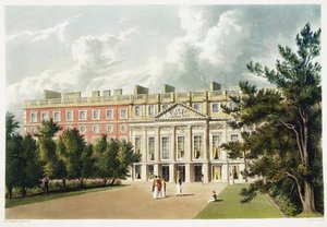 Hampton Court Palace — William Westall