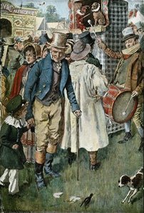 Tom And Benjy At The Fair — Harold Copping