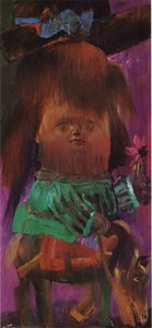 Jeune Fille Sur L'ane — Fernando Botero