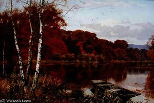 Now Autumn's Fire Burns Slowly Along The Woods — Edward Wilkins Waite