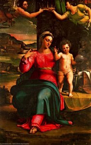 Holy Family In A Landscape — Sebastiano Del Piombo