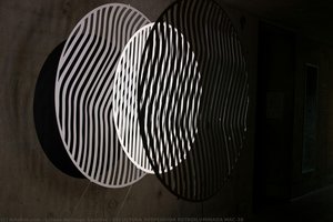 Escultura Suspendida Retroiluminada Mac-38 — Liliana Iturriaga Sánchez
