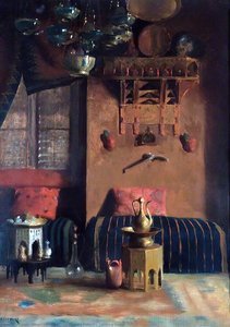 Sir Richard Burton's Smoking Room — Albert Letchford