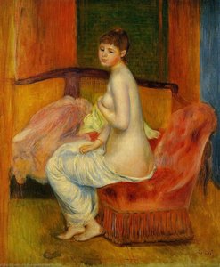 Istuva Nainen (myös Tunnettu Nimellä 'aasi') — Pierre-auguste Renoir