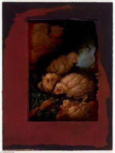 Untitled (audubon's American Snow Owls) — Joseph Cornell