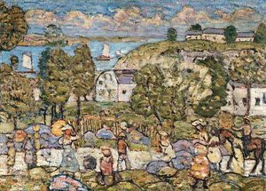 Paisaje Cercano A Nahant — Maurice Brazil Prendergast