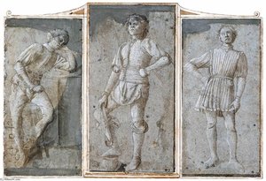 Study Of David And Two Figures — Fra Carnevale