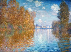 Efecto Otoñal En Argenteuil — Claude Monet