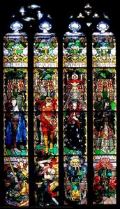 St. George, Michael, Anne And Mary Magdalene — Józef Mehoffer