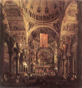 San Marco: El Interior — Giovanni Antonio Canal
