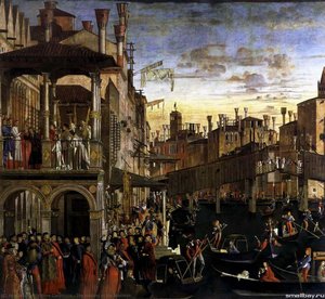 The Healing Of The Madman — Vittore Carpaccio