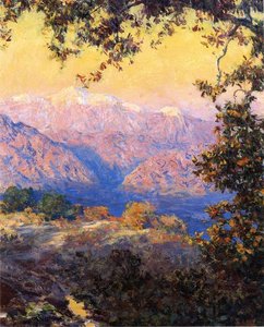 Sunset Glow (also Known As Sunset In The High Sierras) — Guy Orlando Rose