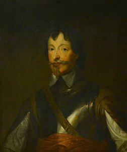 Porträt Eines Gentlemans Mit Brustpanzer — Sir Anthony Van Dyck