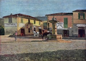 Piazzetta A Settignano — Telemaco Signorini