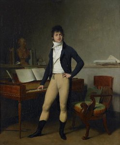 Portrait Du Compositeur François Adrien Boieldieu — Louis Léopold Boilly