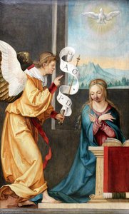The Annunciation — Hans Süss Von Kulmbach