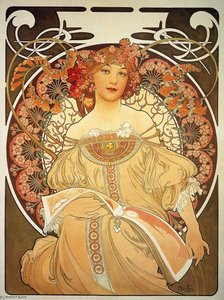 Reverie — Alphonse Mucha