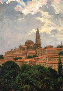 Cathedral At Le Puy — James Carroll Beckwith