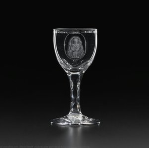 Goblet Com Retrato De Burgermeester Temminck — David Wolff