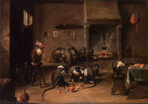 Apes In The Kitchen — ダフィット・テニールス（若者）