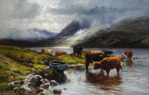 Between The Showers — Louis Bosworth Hurt