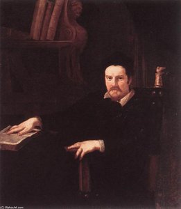 Portrait Of Monsignor Clemente Merlini — Andrea Sacchi