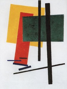 Suprematism (11) — Kazimir Malevich