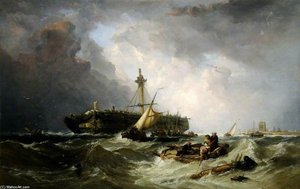 The Morning After The Wreck — Clarkson Frederick Stanfield