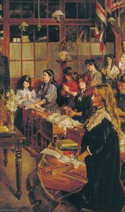 The First School Empire Day Celebration At The Medburn Street School, St Pancras, London — Joseph William Topham Vinall