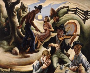 The Ballad Of The Jealous Lover — Thomas Hart Benton