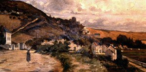 Vue De La Roche Guyon — Jouanny Paul