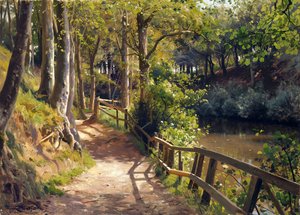 The Forest Path — Peder Mørk Mønsted