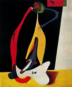 Frau Sitzend 1 — Joan Miró
