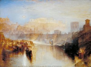 Rome Antique ; L'arrivée D'agrippine Avec Les Cendres De Germanicus — J.m.w. Turner