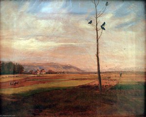 Tree With Four Ravens — Johan Christian Claussen Dahl