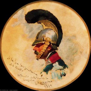 Head Of Cuirassier — Josep Cusachs I