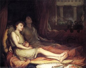 Sleep And His Half Brother Death — John William Waterhouse